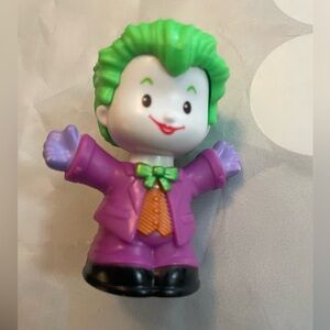 Little People Joker Figurine Toy purple green